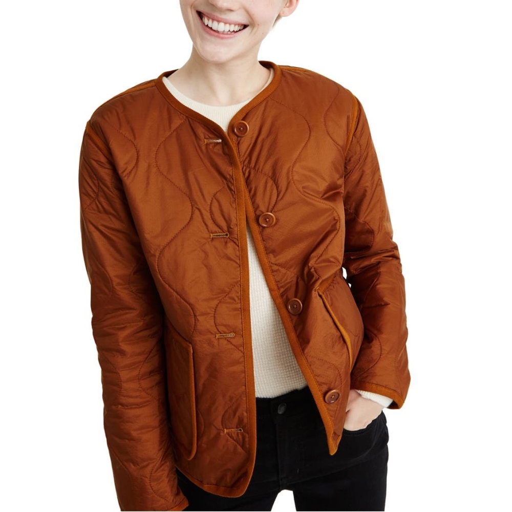 NWOT Madewell Quilted Liner Jacket
